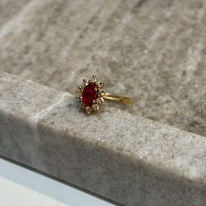 Bague vintage Marguerite
