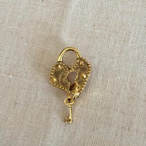 Broche Cadenas coeur Christian Lacroix
