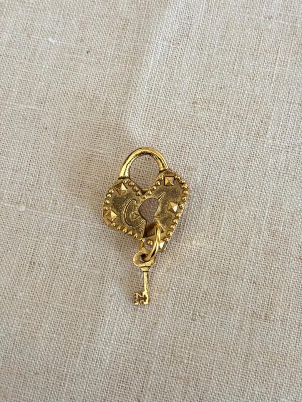 Broche Cadenas coeur Christian Lacroix
