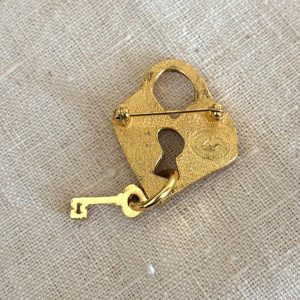 Broche Cadenas coeur Christian Lacroix