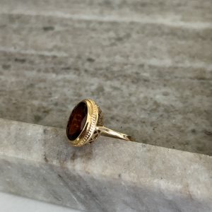 Bague Or & Citrine