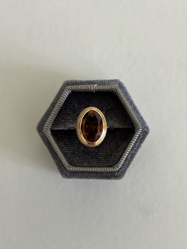 Bague Or & Citrine – Image 2