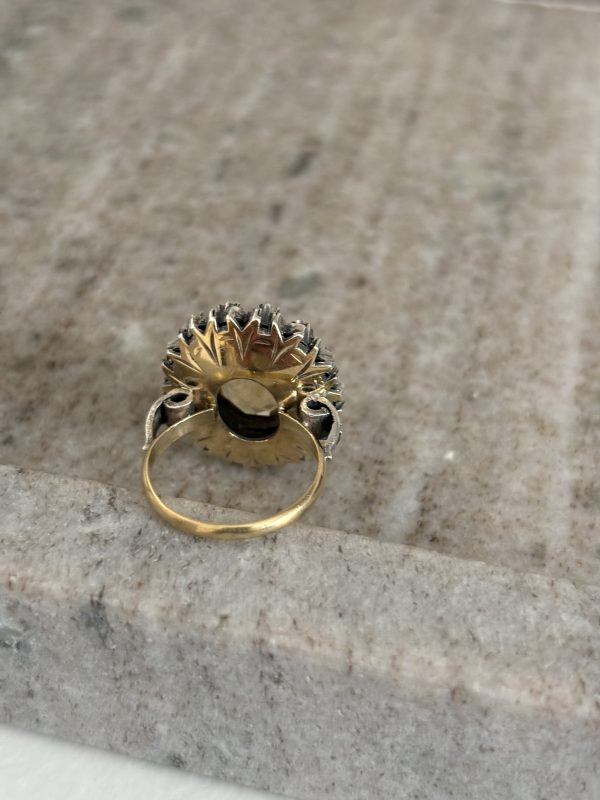 Bague or & argent citrine – Image 3