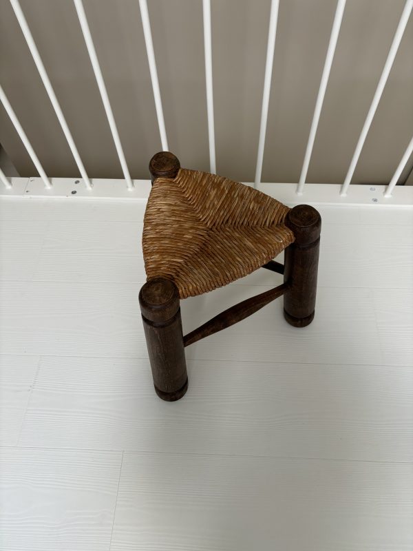 Tabouret Tripode année 50 – Image 3