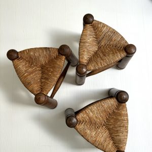 Tabouret Tripode année 50