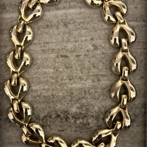 Collier vintage doré