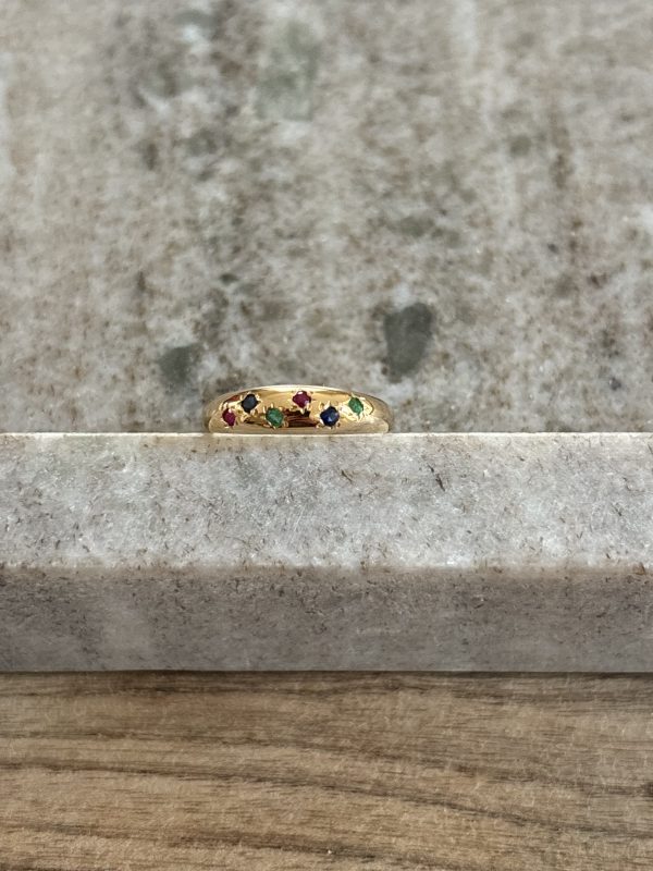 Bague or & pierres – Image 2