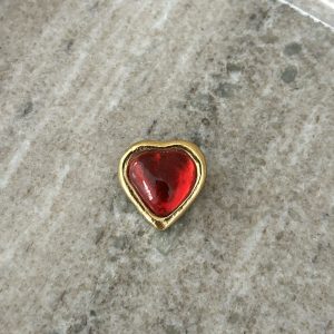 Broche coeur Yves saint Laurent