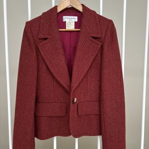 Veste tweed Yves saint laurent