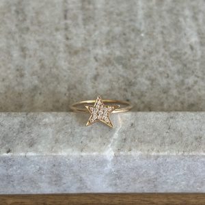 Bague en or avec brillants