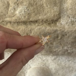 Bague en or avec brillants