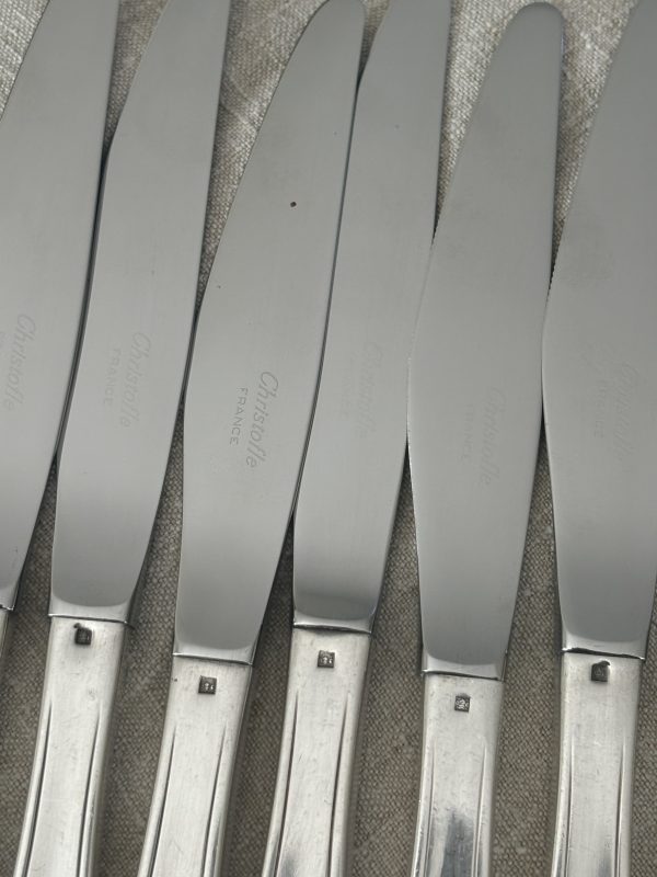 10 couteaux Christofle Orly – Image 2