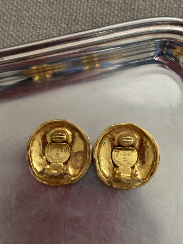 Boucles d'oreilles clips CHANEL – Image 2