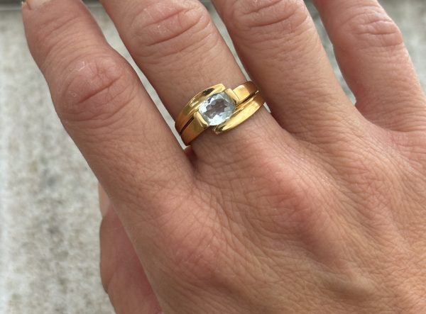 Bague en or & pierre – Image 5