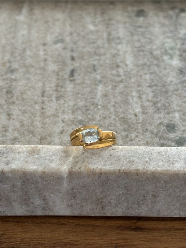 Bague en or & pierre – Image 4