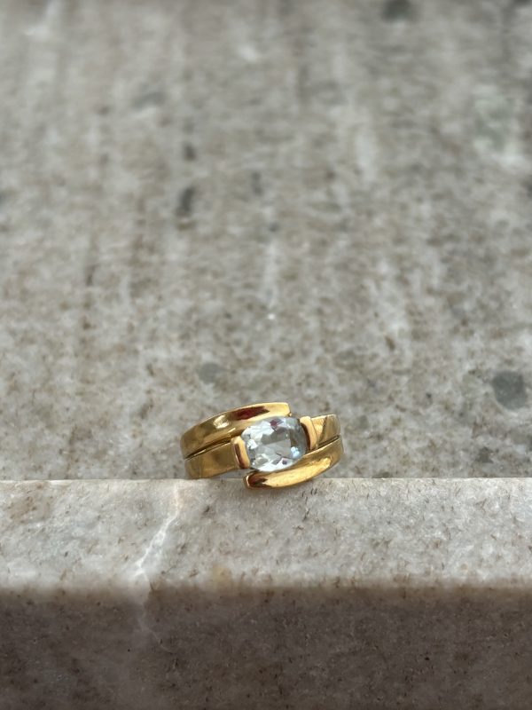 Bague en or & pierre – Image 3