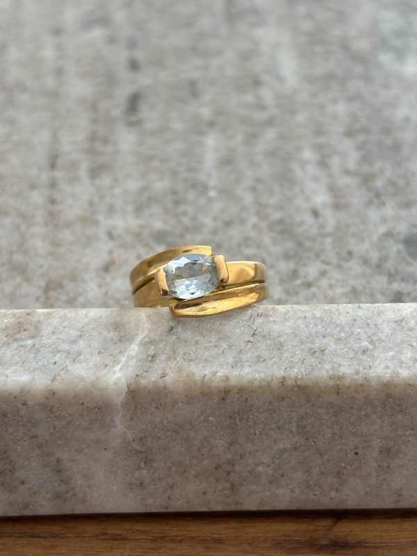Bague en or & pierre