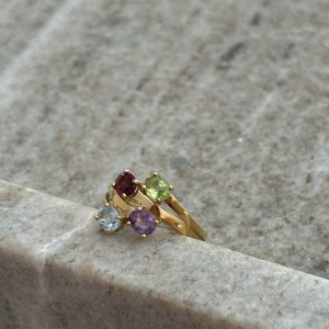 Bague en or Tutti Frutti
