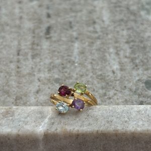 Bague en or Tutti Frutti