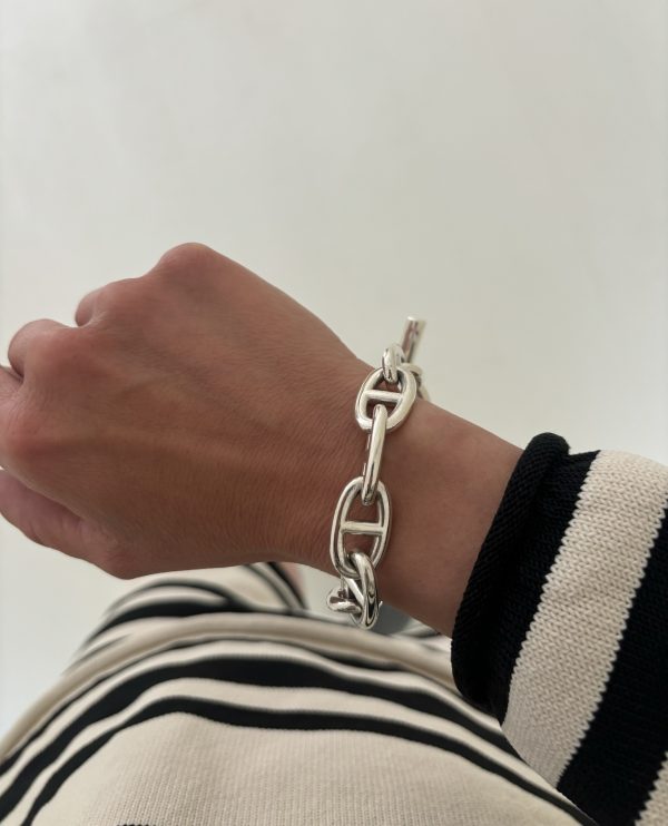 Bracelet Hermès chaîne d'ancre