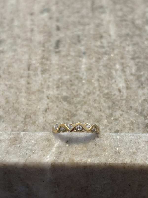 Bague en or anneau & diamants – Image 5