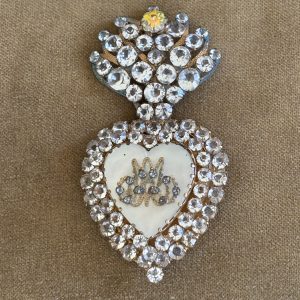 Pendentif coeur de marie