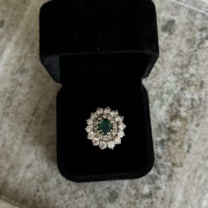 Bague marguerite en argent