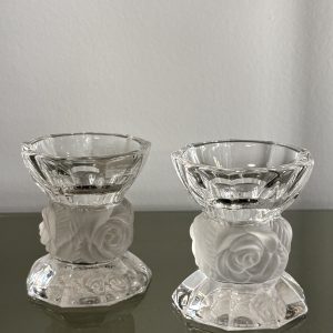 Paire de bougeoirs LANCEL