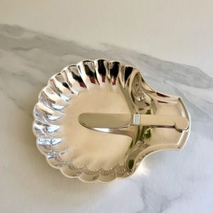 Beurrier Christofle coquille § couteau