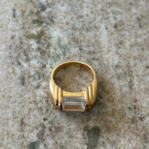 Bague en plaqué or