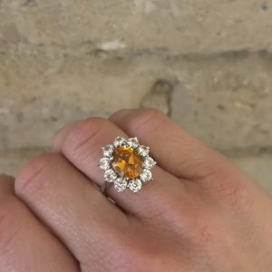 Bague Marguerite en argent