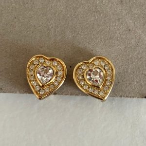 Boucles d'oreilles clips vintage DIOR
