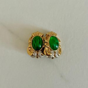 Boucles d&rsquo;oreilles clips vintage